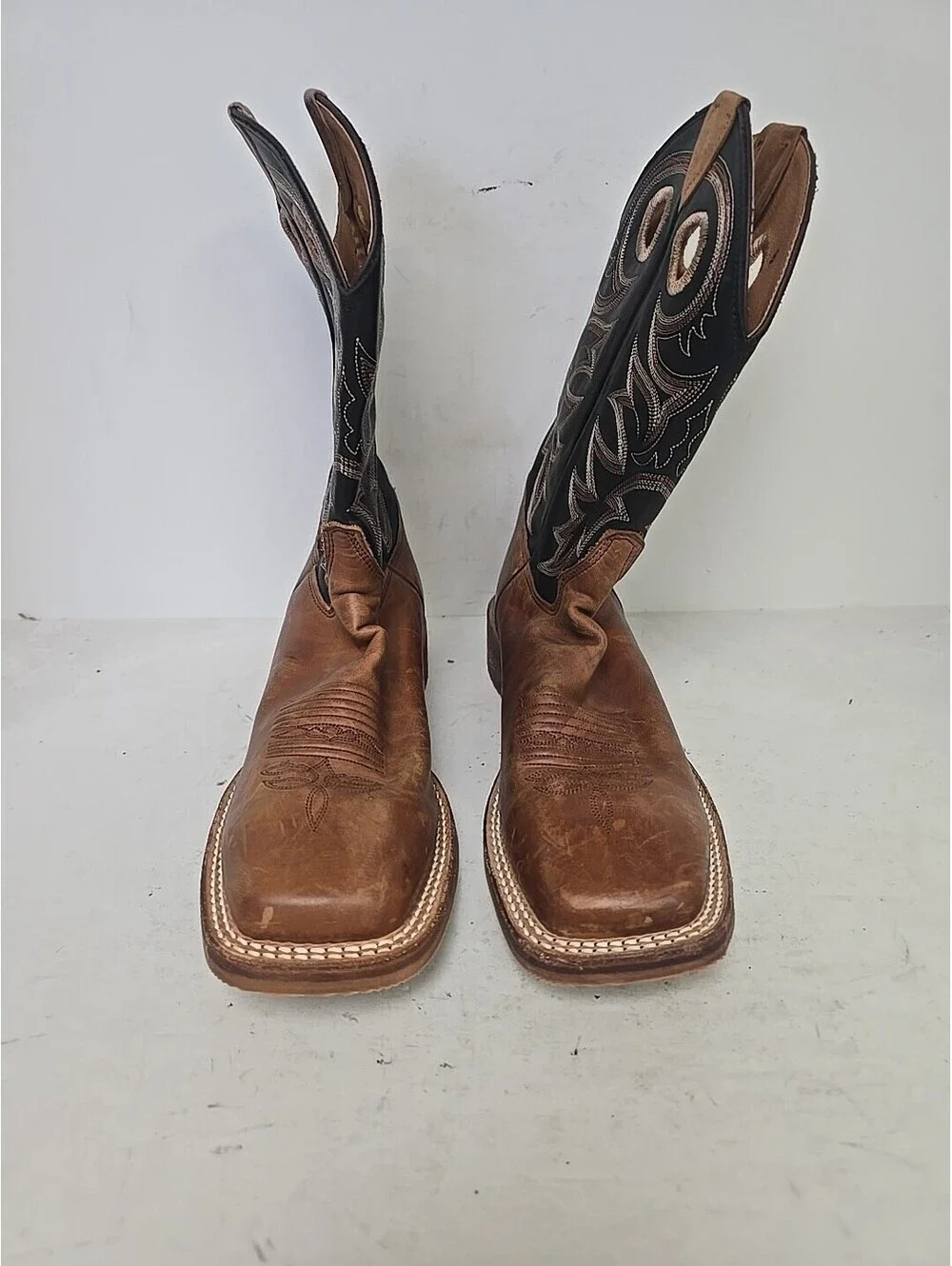 Justin Men's BR740  Bent Rail Caddo Cowboy Western Boot Brown Size 8D